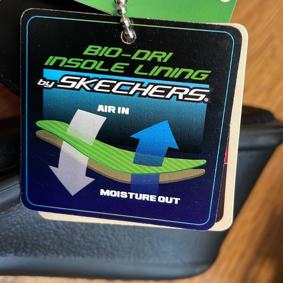 Skechers Cali Rumblers City Dash Slingback Wedge Sandals. Black. Size 9. NWT! - Picture 12 of 16